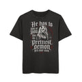 Prettiest Demon Graphic Tee — Acid Wash Oversized Men’s Shirt