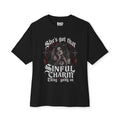 Sinful Charm -Oversized Boxy Tee