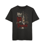 Acid-Wash Graphic Tee — "What Doesn't Kill You Disappoints Me"