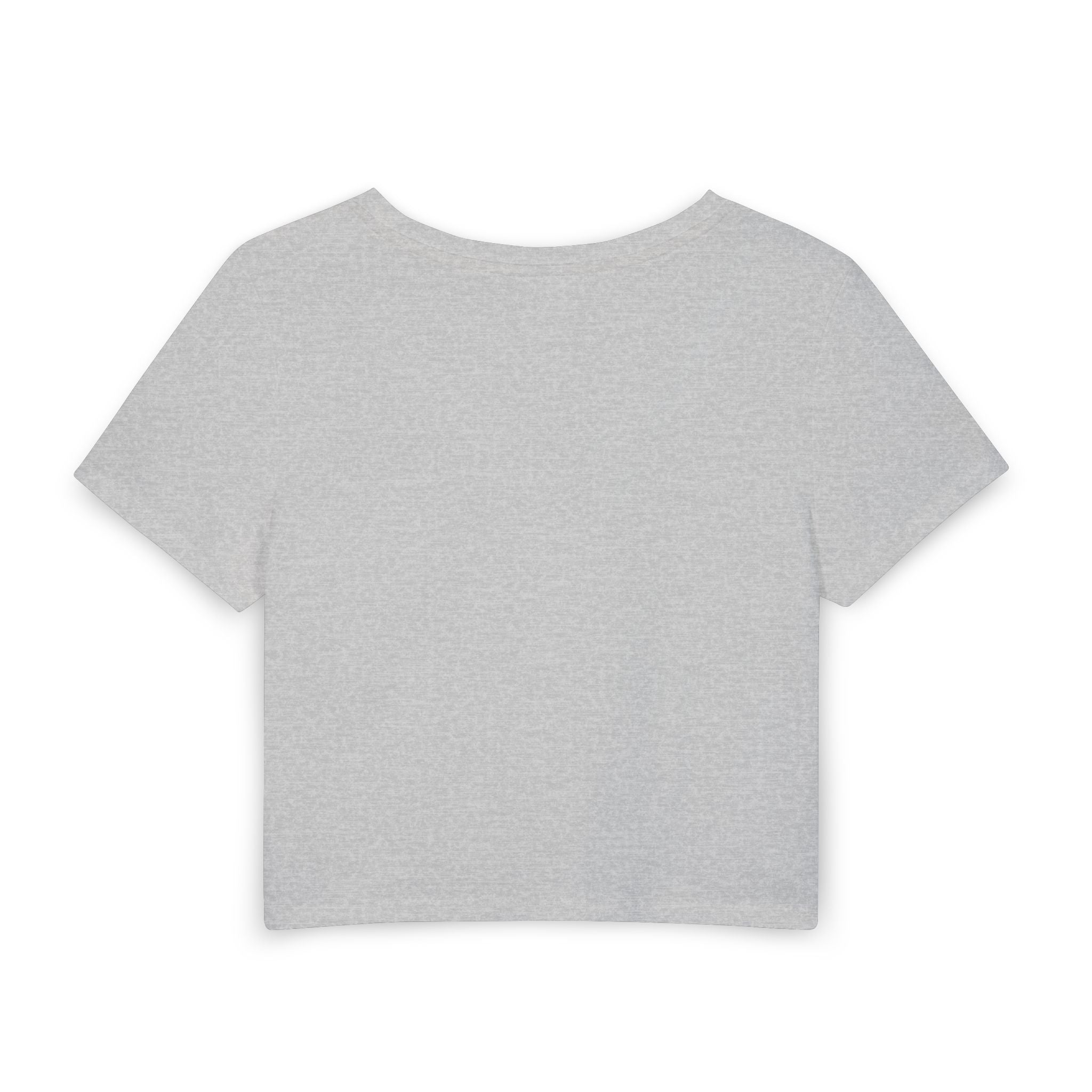 Devil Made Me Do It Crop Tee — Women's Gothic Graphic Baby T-Shirt