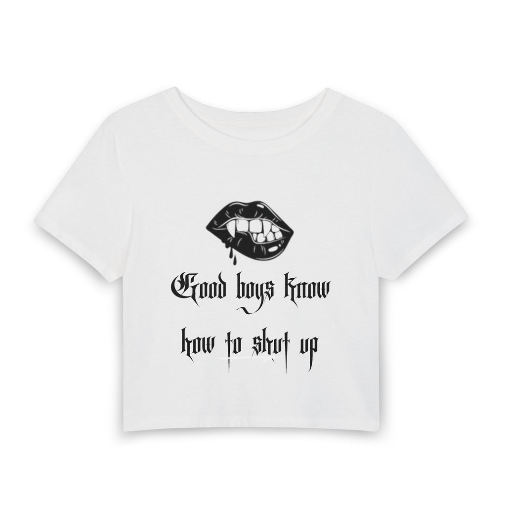 Good boys know | Women's Baby Tee