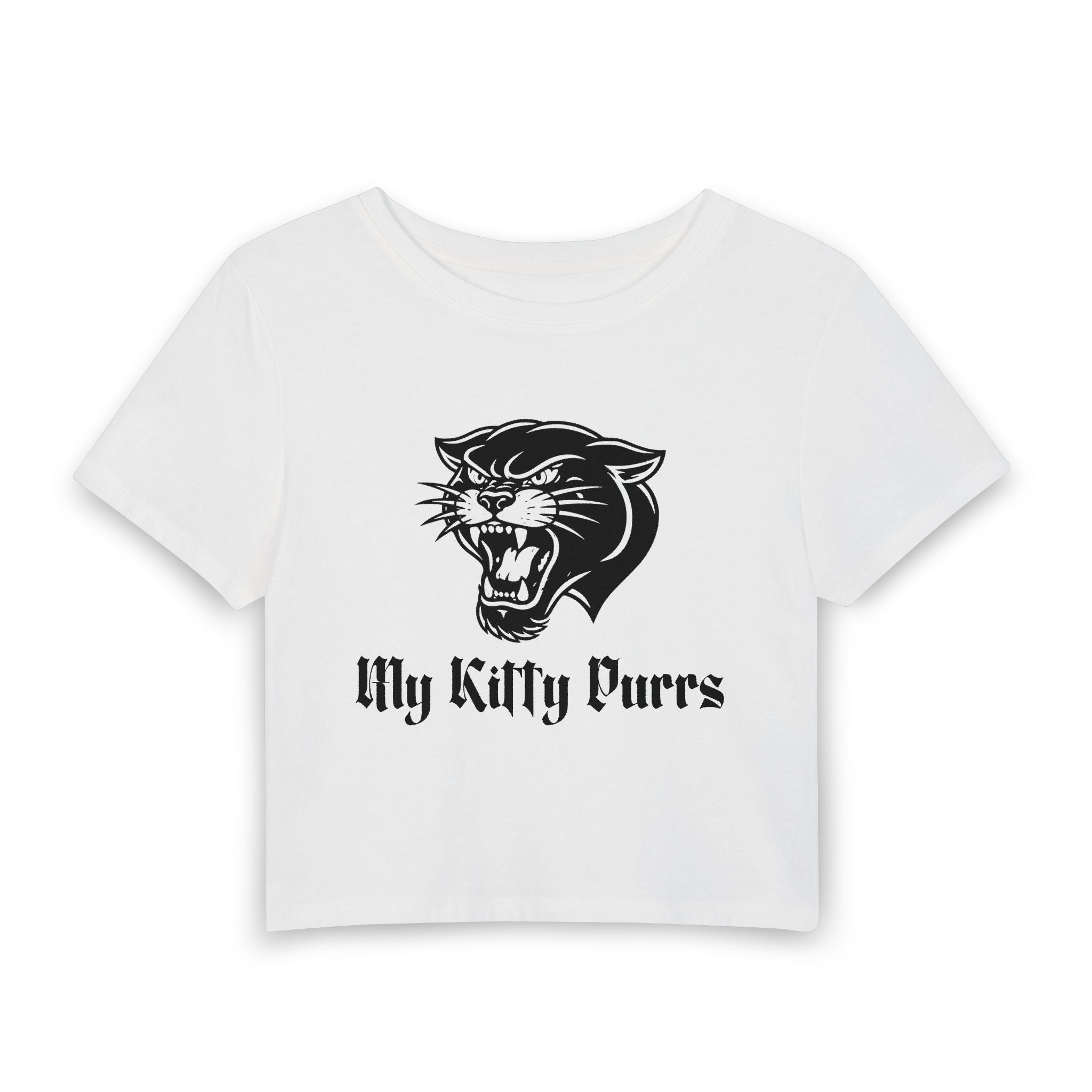 My kitty purrs | Women's Baby Tee