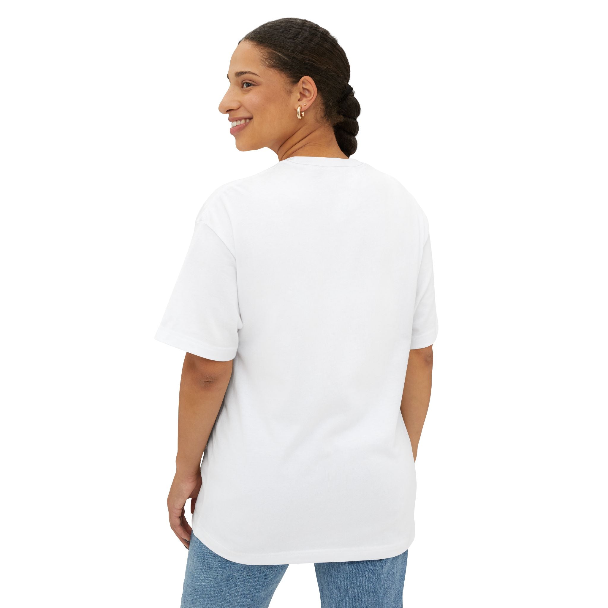 Burn Weed Not Witches Tee — Graphic Oversized Boxy T-Shirt