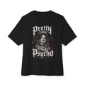 Pretty Little Psycho Tee — Gothic Black Graphic T-Shirt