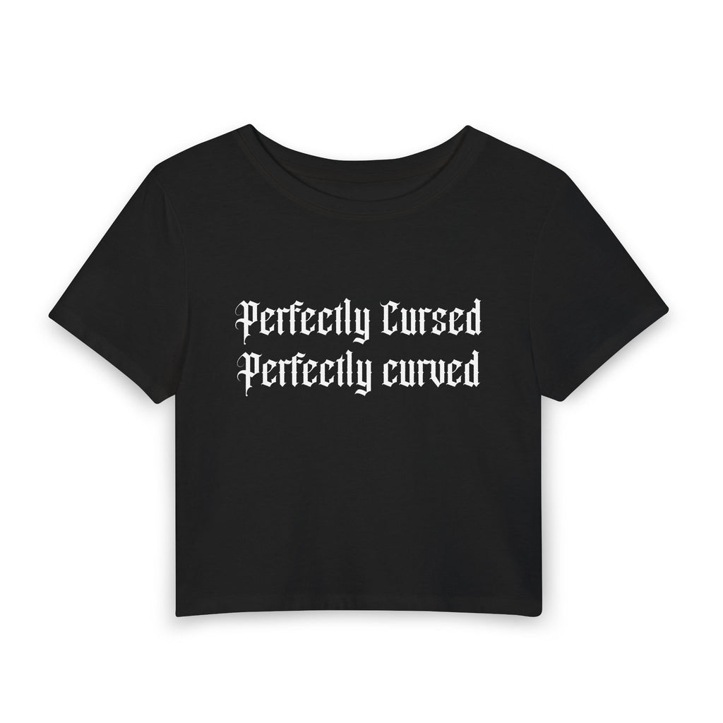 Perfectly Cursed Perfectly Curved Women's Baby Tee