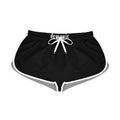 Demonic Pentagram Women's Relaxed Shorts — Black Gothic Lounge Shorts