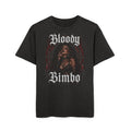 Bloody Bimbo Graphic Tee — Vintage Gothic Oversized T-Shirt