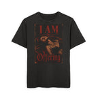"I Am The Offering" Graphic Tee — Vintage Acid Wash Rock Band Shirt