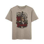 Acid-Wash Graphic Tee — "What Doesn't Kill You Disappoints Me"