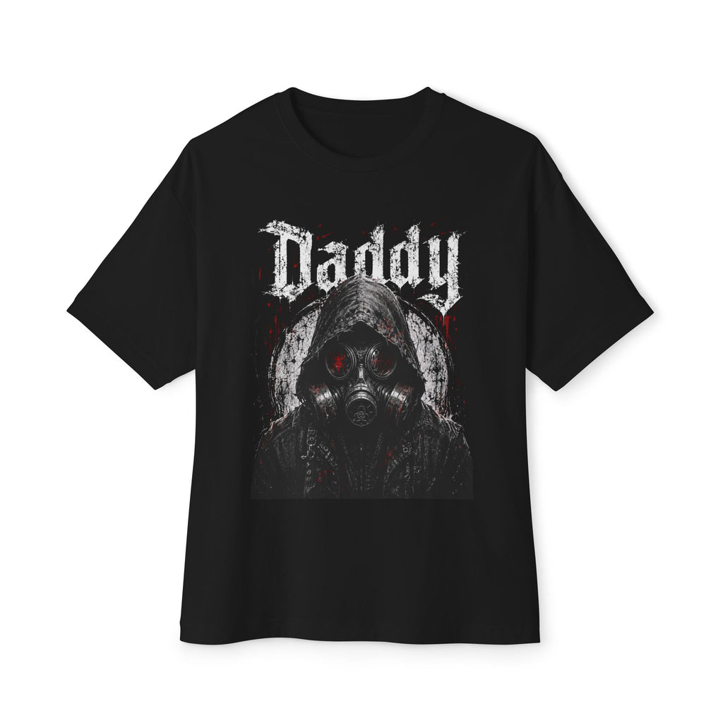 Daddy Gas Mask Tee - Gothic Horror Graphic T-Shirt