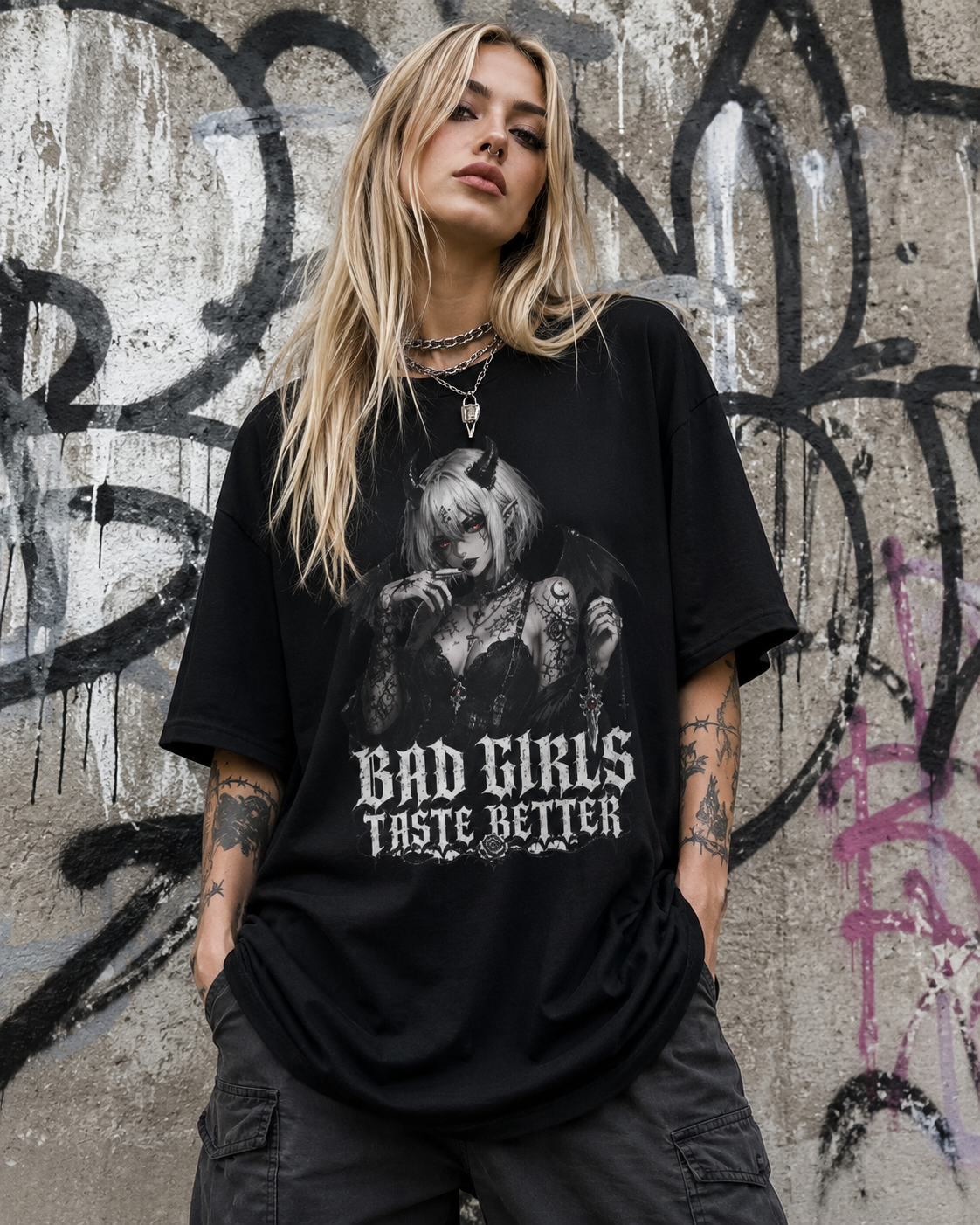 Bad Girls Taste Better Oversized Tee