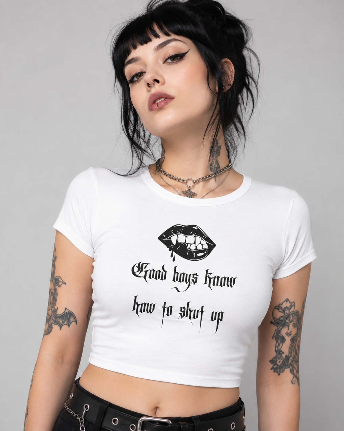 Good boys know | Women's Baby Tee