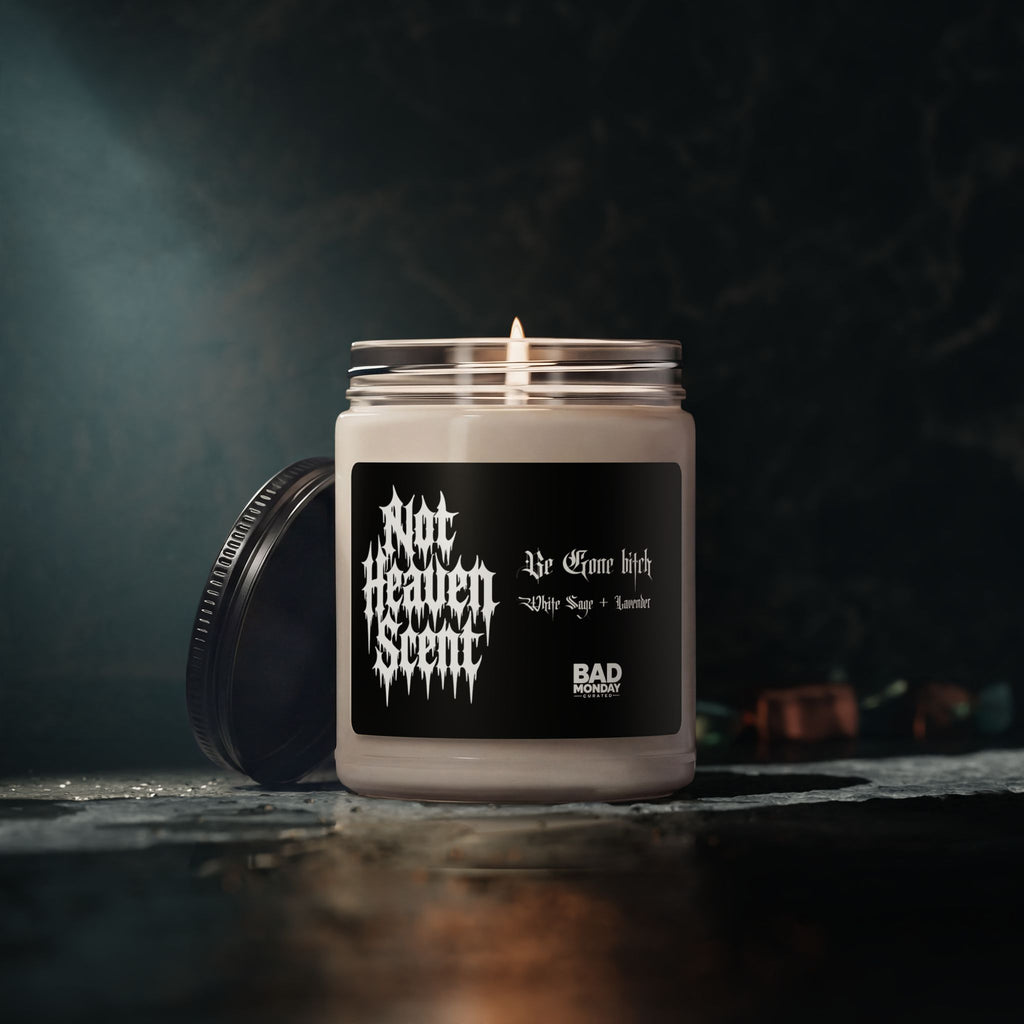 Not Heaven Scent 9oz Scented Soy Candles 7 Scents